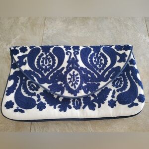 Beautiful, like new, embroidered clutch